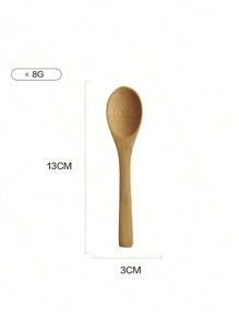 1 pezzo Barattolo in vetro rotondo ermetico da 300ml/350ml/450ml, barattoli per condimenti con coperchi in bambù e cucchiaio, contenitori per alimenti per zucchero, caffè, noci, barattoli da cucina in vetro per farina, biscotti, caramelle, tè matcha, noci e barattoli per spezie