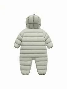 mini bala Waterproof, Oil-Proof, Windproof Down Jumpsuit Warm Baby Winter Outdoor Romper