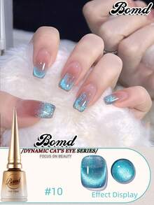 BOMD 1 件 15ml 更大容量猫眼指甲油凝胶独特颜色金瓶系列持久亮丽 9 种颜色光子疗法 UV LED 浸泡卸甲美甲 DIY 日常美甲装扮和女孩节日礼物 - 彩色 - 查看 22