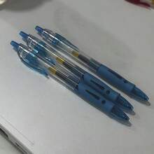 3/11 支红色、黑色、蓝色伸缩圆珠笔，适用于办公室、学校、日常提醒、简约风格、0.5 毫米水性墨水、黑色碳素墨水、子弹头 - 均碼 - 查看 18