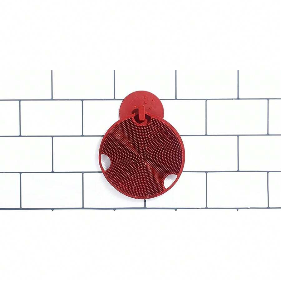 Flat Body Scrubber Soft SiliconeLike Exfoliating Shower Scrubber