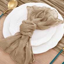 6/12/24/48pcs Set Cheese Printed Napkins, 50cm X 50cm Country Style Autumn Napkins, Suitable For Wedding, Autumn Dining Table Decoration