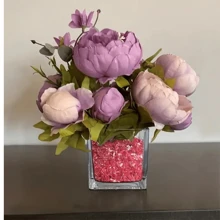 Acrylic Crystal Stone For Aquarium Arrangement Decoration In Pink Color - Hot Pink - View 2