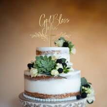 Customized Birthday Cake Decoration Banner, Birthday Cake Decorations, Customized Acrylic, Suitable For Any Occasion, Birthday Celebration, Family And Friend Gatherings, Personalized - Multicolor - View 3