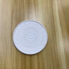 1pc Diatomaceous Earth Simple 10CM Round Coaster Waterproof Thermal Insulation Coaster - Multicolor - View 14