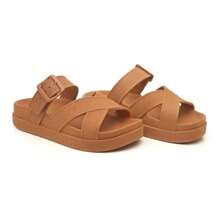 Sandalia Papete FIVELA Feminino Confortável Birken em Cores para o Verão Lançamento