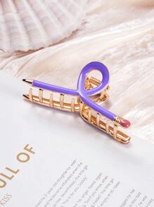 Elegant, Cute, Stylish Hair Claw, Suitable For Girls, Parties, Casual, Sweet, Versatile For All Seasons Claw Clips Hair Clips Hair Jaw Clip Hair Clamps Hair Clutch Hair Catcher Clip, School Stuff, College Fall Winter Hair Accessories For Women For Vacation Outfits Woman - Multicolor - View 9