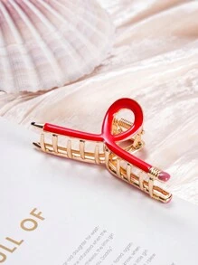 Elegant, Cute, Stylish Hair Claw, Suitable For Girls, Parties, Casual, Sweet, Versatile For All Seasons Claw Clips Hair Clips Hair Jaw Clip Hair Clamps Hair Clutch Hair Catcher Clip, School Stuff, College Fall Winter Hair Accessories For Women For Vacation Outfits Woman - Multicolor - View 11