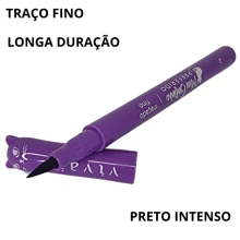 My Favorite Kitty Pen Eyeliner Black Vivai - 黑色 - 查看 3
