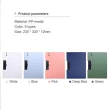 Multifunctional A4 Horizontal Clipboard, Writing Pad, Document File Folder With Clip, Archiving,Back To School,School Supplies