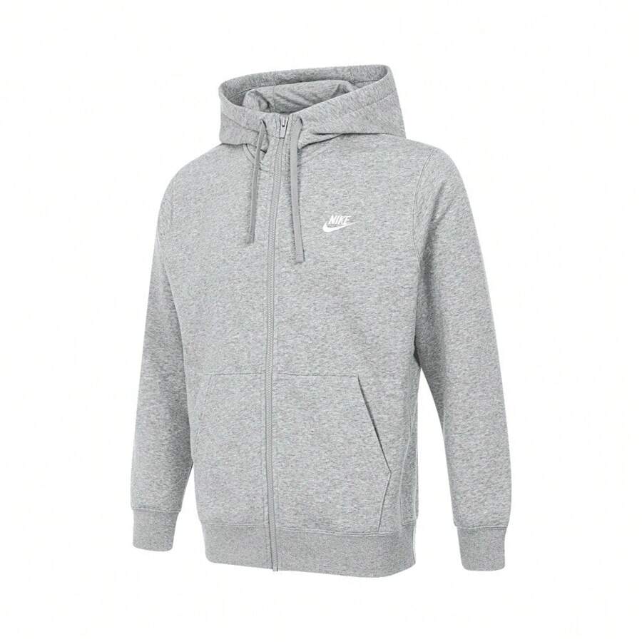 Nike Chaqueta con capucha tejida 2024 AS M NSW CLUB HOODIE FZ BB para hombre, BV2646-063
