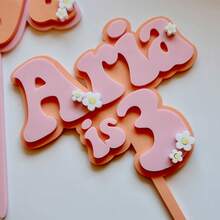 定制生日蛋糕装饰横幅，生日快乐蛋糕装饰，定制亚克力，适合任何场合，生日周年庆典，家人和朋友聚会，个性化 - 多色 - 查看 17