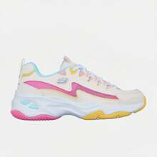 Skechers D'LITES 4.0 Series Panda Lace-Up Fashion Sneakers