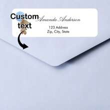 42pcs/84pcs/126pcs Personalized Photo Labels, Custom Stickers, Personalized Stickers, Round Stickers, Colorful Stickers - Best Gift For Mom, Wife, Husband, Girlfriend, Boyfriend, Best Friend, Waterproof Stickers, Thank You Labels