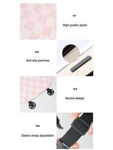 2 chiếc đệm ghế ô tô bằng vải nhung đơn giản đẹp mắt, đệm ghế ô tô ấm áp và chống trượt, mềm mại và thoải mái - Một cỡ - Xem 5