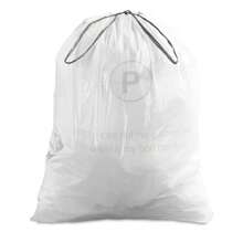 GRANDMA SHARK Bin Bags Liners Drawstring Trash Bag, Handle Waste Bags, Garbage Bag, Super Strong, Anti-Drip Unscented - 50-58L (90pcs) UP TO 65L - View 8