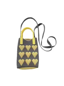 新款超时尚针织手机包，轻便高端，卡片式卡通单肩包，夏季百搭手提包 - 彩色 - 查看 6