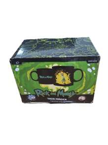 RICK AND MORTY Taza magica Rick 350ml - Negro - Ver 4