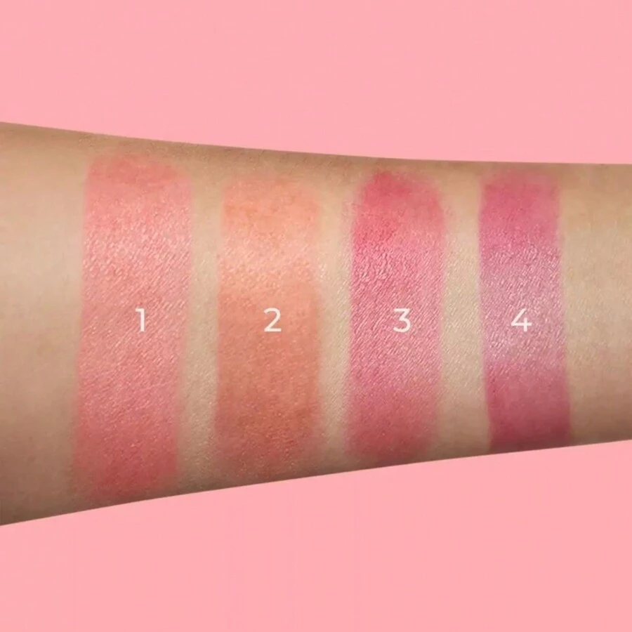 Jelly Blush Sp Colors Highlights Lips Cheeks, Natural, Gelatinous Texture, Beautiful Fun Portable - Cor1 - View 1
