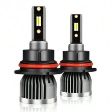 2 件套 H1 H3 880 H7 H11 9005 9006 9012 H4 H13 9007 9004 LED 大灯泡，35000LM 260W 6000K 冷白，1：1 精确灯泡模式，快速散热，超聚焦光束，无暗点，使用寿命超过 30000 小时