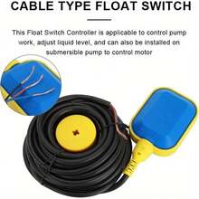 Switch With 3m Cable Water Level Float Switch With Adjustable Cable For Water Tank Pool Pond Sump Pump Control And Liquid Level Regulation - 3M - View 5