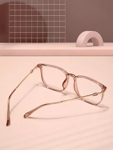 1 Cặp Kính Vuông TR, Unisex - Rượu sâm banh - Xem 3