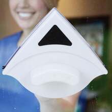 1 Pc Magnetic Window Glass Cleaning And Wiping Device Suitable For High-Rise Glass Windows, Bathroom Glass Wiping Devices - Multicolor - View 5