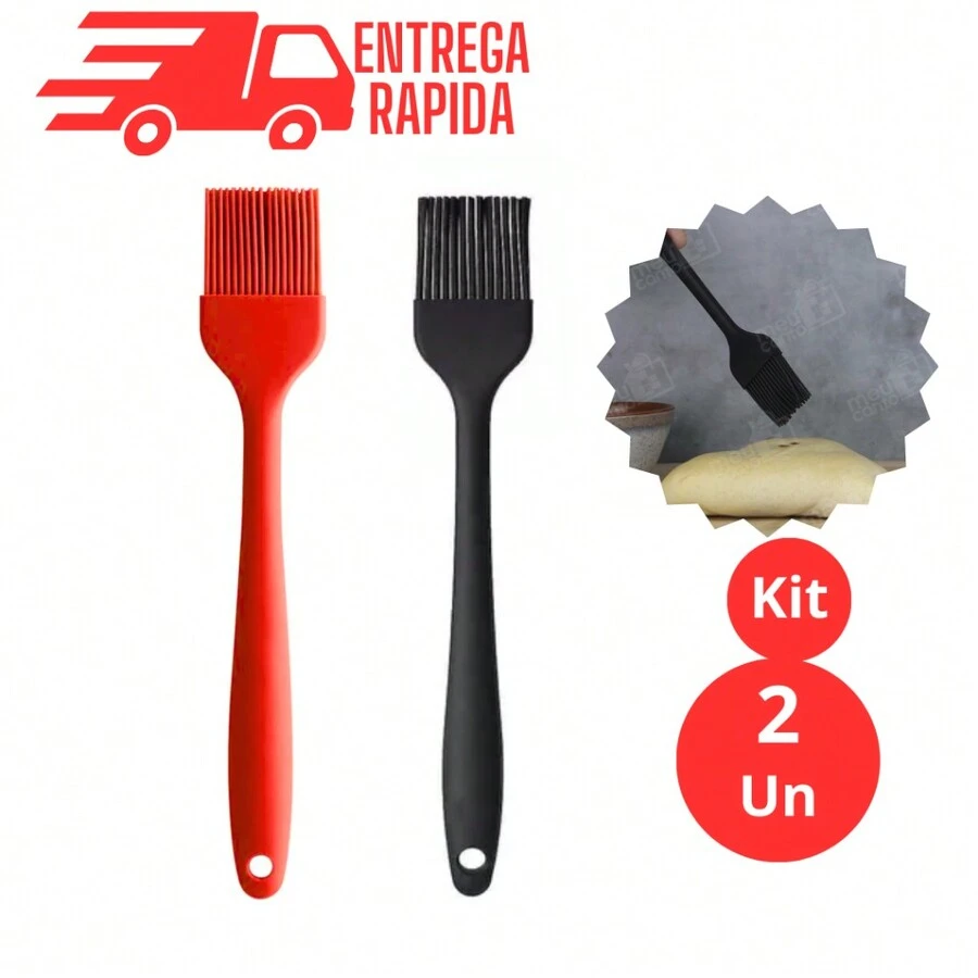KIT 2 SILICONE BRUSHES FOR KITCHEN CONFECTIONERY SHEIN UK