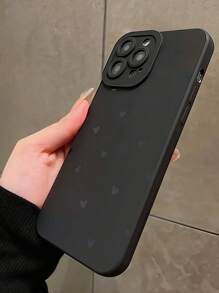 Czarne etui na telefon, odporne na wstrząsy, 1 szt.