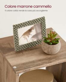 VASAGLE Storage Rack - สีน้ำตาลกาแฟ - ดู 8