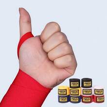 2 piezas de vendas de boxeo estilo boxeo, vendajes de 3 m de largo para entusiastas del boxeo - multicolor - Ver 5