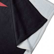 FRAZADA COBIJA MANTA DE INVIERNO PARA REGALAR MANTA ULTRA SUAVE PARA TEMPORADA DE FRIO CON DISEÑOS UNICOS - TUMBADOS NEGRO - Ver 5