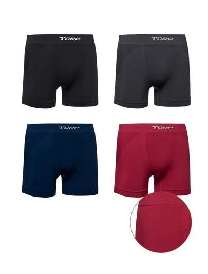 Kit C/ 3, 5 ou 6 Cuecas Boxer Sem Costura Em Microfibra Torp Daily