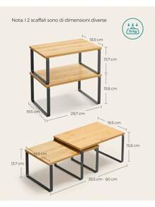 SONGMICS Spice Racks - Black - View 5