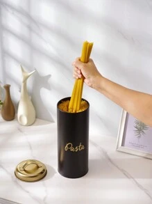 NYKAINMAN Multi-Purpose Reusable Metal Containers, Suitable For Tea, Sugar, Coffee Beans, Food Storage, Kitchen Essentials - Black - View 8