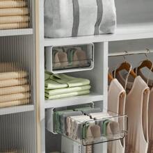 1 hộp đựng đồ dùng để bàn không cần khoan, hộp đựng đồ dùng văn phòng phẩm cho ký túc xá, hộp đựng đồ dùng ẩn trên bàn làm việc, hộp đựng mỹ phẩm - trắng - Xem 10