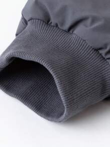 mini bala Boys' And Girls' Wind Proof Three-Proof Pants 2024 Fall/Winter New Collection - Grey - View 8