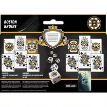 Masterpieces Boston Bruins Playing Cards Dice Set 2-Pack NHL  Style Gaming Cards - Multicolor - View 3