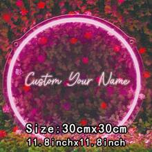 1PC DIY Custom Name Neon Sign For Wall Decor, Powered By Usb 3d Engrave Art Light, Party Birthday Gift For Children Kids Girls, Led Neon Lights With 3d Art For Business, Cafe, Restaurant, Hotel Waterproof, Anti-Mold Stylish, Adorable, High-Quality Custom, Personalized, Unique Ideal Gifts For Her Boyfriend, Girlfriend, Dad, Mom, Family, Friends, Son, Daughter, School Students, Kids For Anniversaries, For Birthdays School, Office, Home Graduation,Multi-Functional,Durable,Ornamental,Reusable,Exquisite,Stylish,High-Quality,Colorful,Modern,Custom,Personalized,Unique,Ideal Gifts For Him,Ideal Gifts For Her,Boyfriend,Dad,Girlfriend,Mom,Family,Friends,Tea Room,Home,Garden,Office,For Anniversaries,For Valentine's Day,For Mother's Day,For Birthdays,For Father's Day,For Graduation,For Weddings,For Housewarming