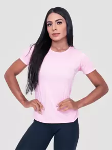 Kit 5 Women's Dry Fit Gym Workout Sports Tops - 彩色 - 查看 6
