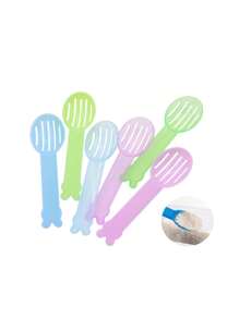 1pc Hamster Cleaning Sand Shovel, Durable & Sturdy Plastic Bathroom Scooper(Random Color)