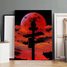 Framed Poster With Durable Canvas Print, Perfect For Elevating Home And Office Decor, Ideal For Living Room, Bedroom, Bar, And More
