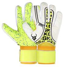 GKHMNEW Gants de gardien de but de football professionnel pour jeunes adultes Gants de football haute performance Adhérence supérieure Confortable Durable pour l'entraînement et les matchs