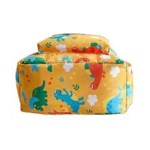 Customized Personalized Cute Dinosaur Cartoon Travel Backpack, Simple & Fashionable - Royal Blue - View 5