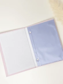 Personalized Mini Document Holder With Plastic Pockets - A6 - Xem 4