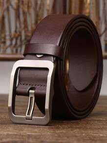 男士皮带休闲日常牛仔腰带 100 合金扣日文复古时尚适合青少年夏季休闲户外运动或度假旅行或毕业礼物或生日装扮配饰或日常穿着 - 彩色 - 查看 7