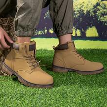 Giày thường ngày đế mềm chống trượt cho ngoài trời - Màu Khaki - Xem 6