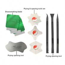 BAKU 10 Pieces Professional Electronics Opening Pry Set Multiple Functions Tool Repair Kit, For Cellphone Laptops Tablets Pry Open Replace Screen Battery And More - Multicolor - View 3