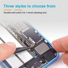 BAKU 10 Pieces Professional Electronics Opening Pry Set Multiple Functions Tool Repair Kit, For Cellphone Laptops Tablets Pry Open Replace Screen Battery And More - Multicolor - View 4