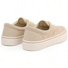 Women's Casual Versatile Fashion Stylish Comfortable Sneakers - 米色 - 查看 3